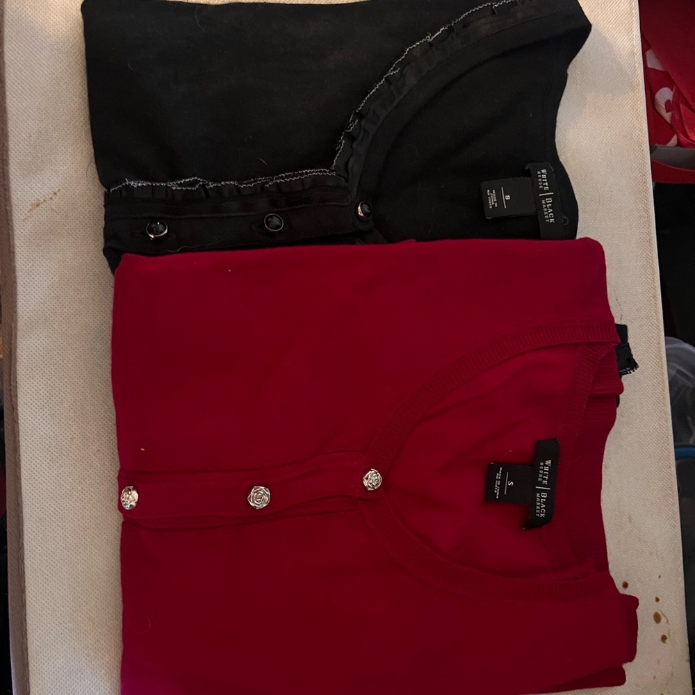 White House Black Market  Cardigan Pair
